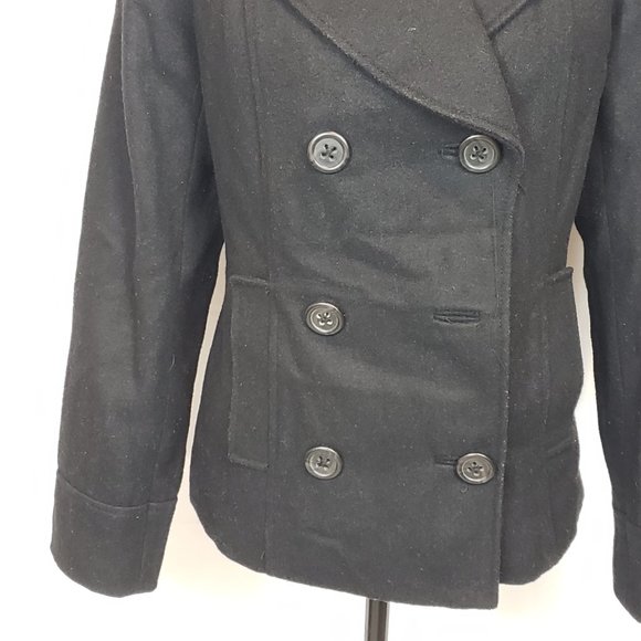 Merona Double-breasted Lapel Wool Coat - Picture 3 of 5